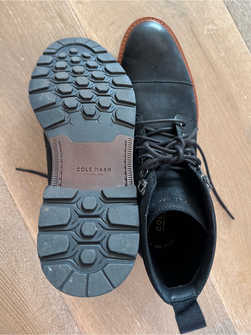 Cole Haan Black Chukka Boots - Picture 8 of 10